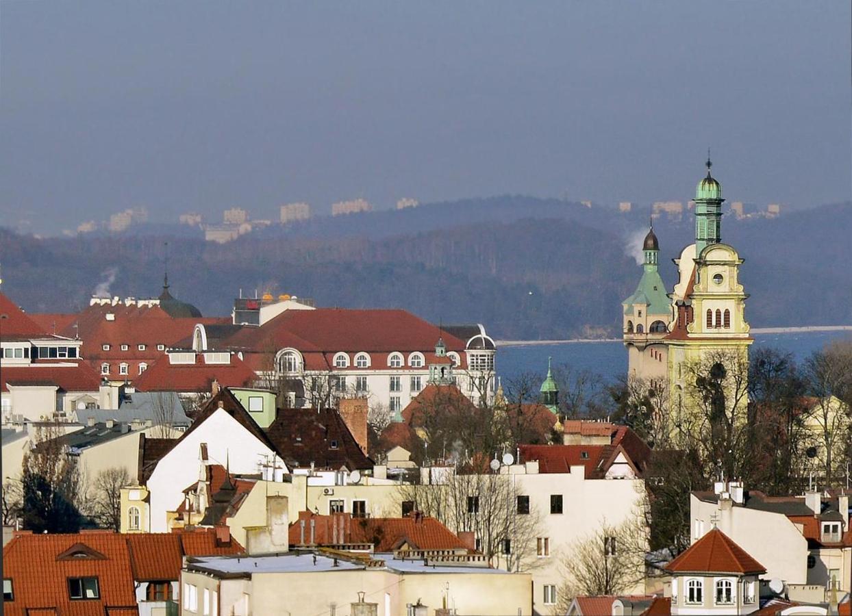 Pokoje Przy Plazy Z Widokiem Na Morze Sopot Eksteriør bilde