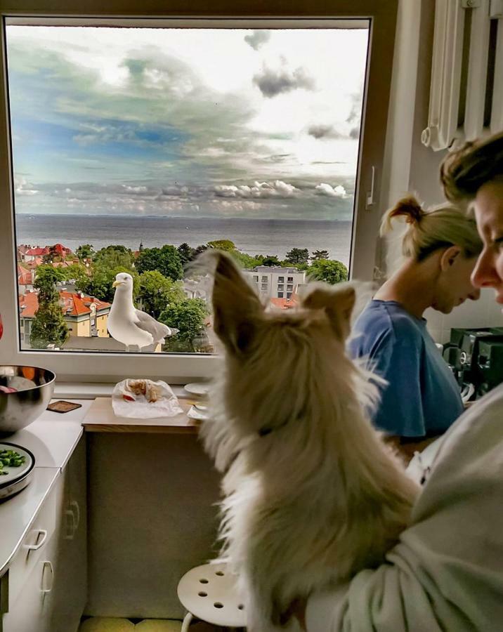 Pokoje Przy Plazy Z Widokiem Na Morze Sopot Eksteriør bilde